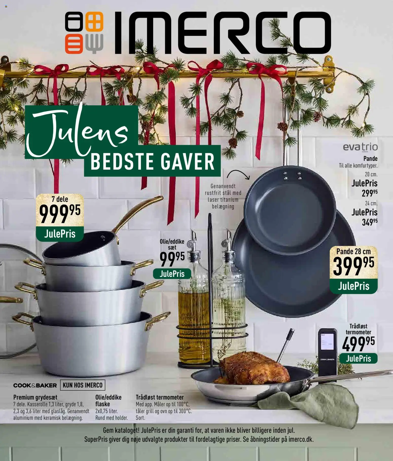 Imerco - Jule katalog 2 - side 1- gyldig fra 07/11/2025