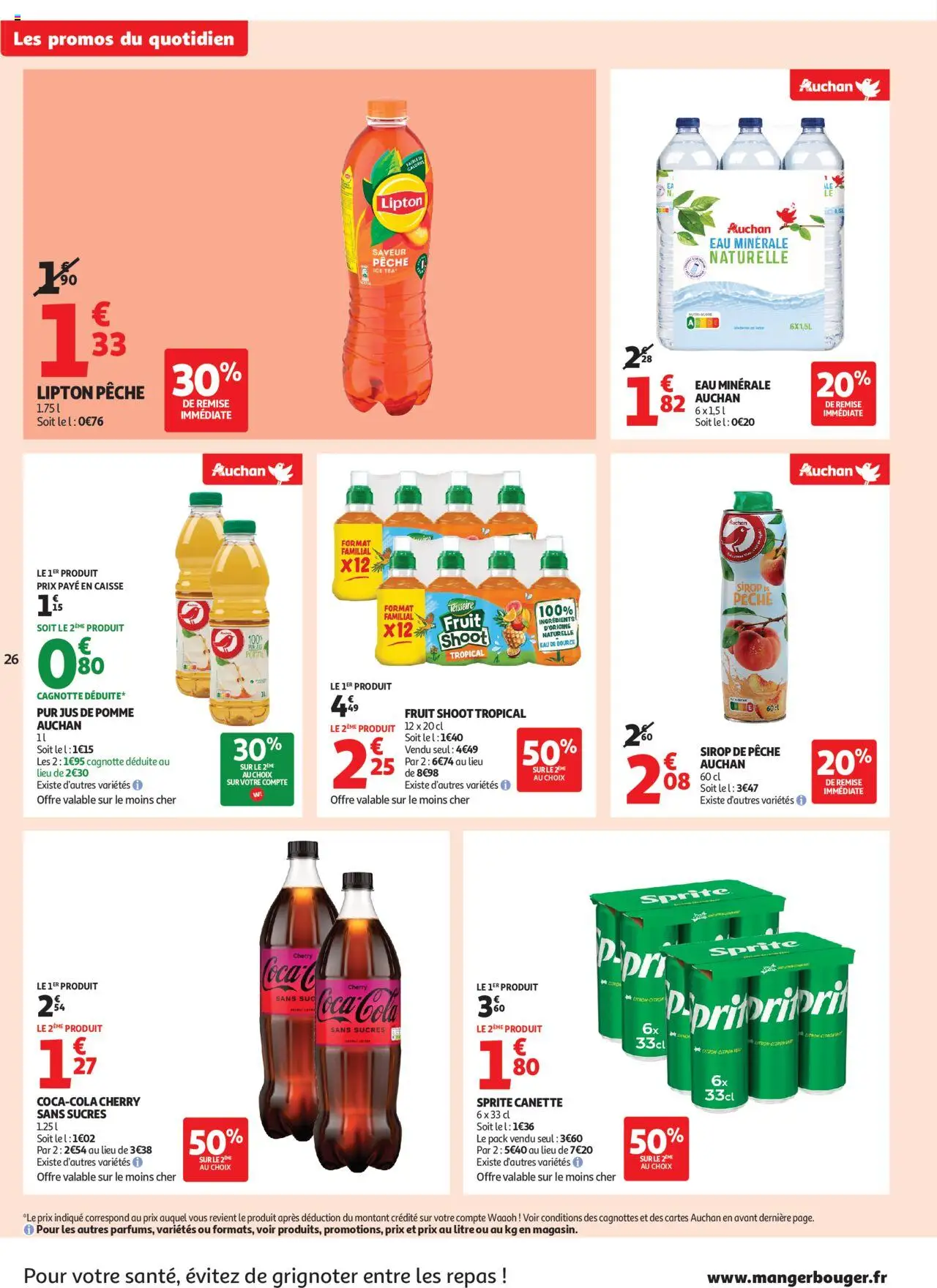 Auchan - C'est parti pour une année moins chère dans votre super - pagina 26- geldig vanaf 16/07/2025