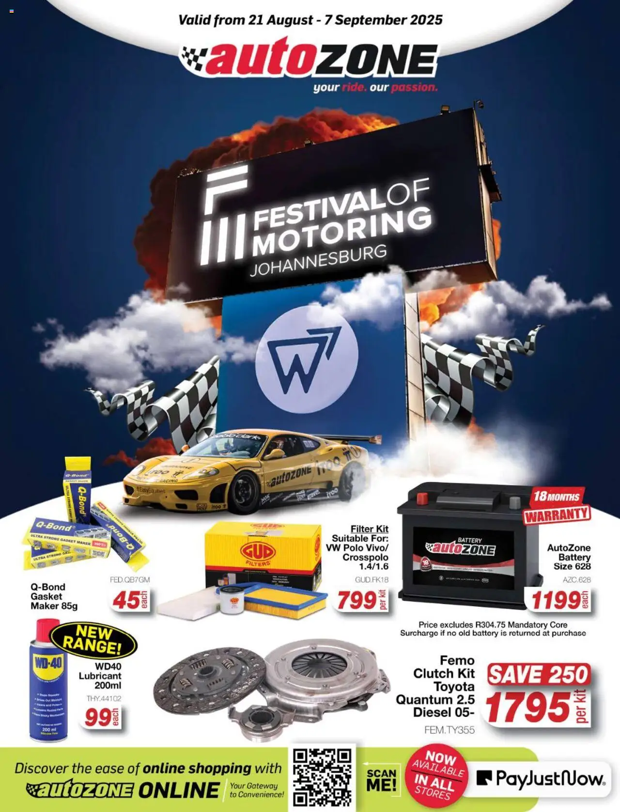 AutoZone Specials - page 1- valid from 21/08/2025