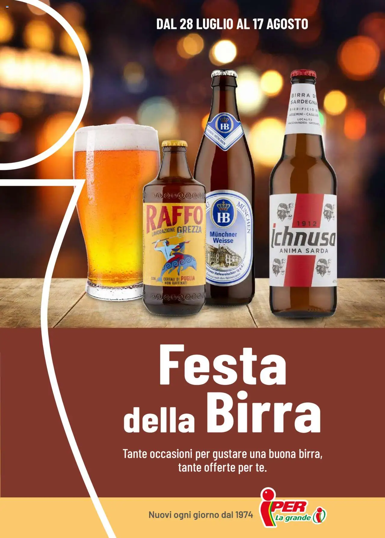 Ipertriscount Festa della Birra catalogo - pagina 1 - valido dal 28/07/2025