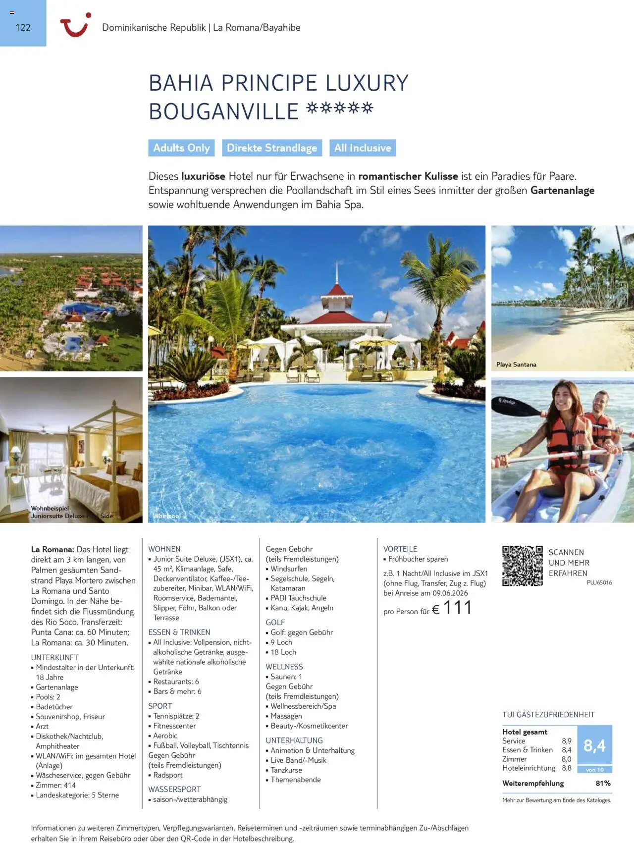 TUI Prospekt Mittelamerika & Karibik 2025/26	 - Seite 122 - gültig ab 01.11.2025