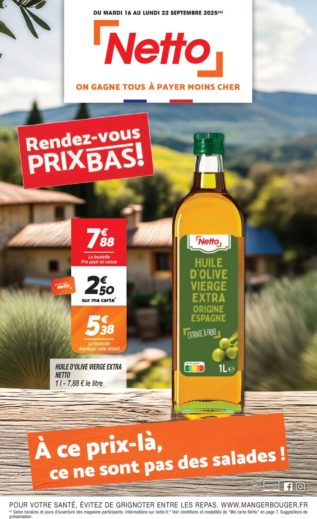 Netto catalogue - page 1 - valable à partir du 16/09/2025