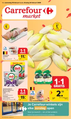 Carrefour market folder week 8 geldig vanaf 18/02/2026
