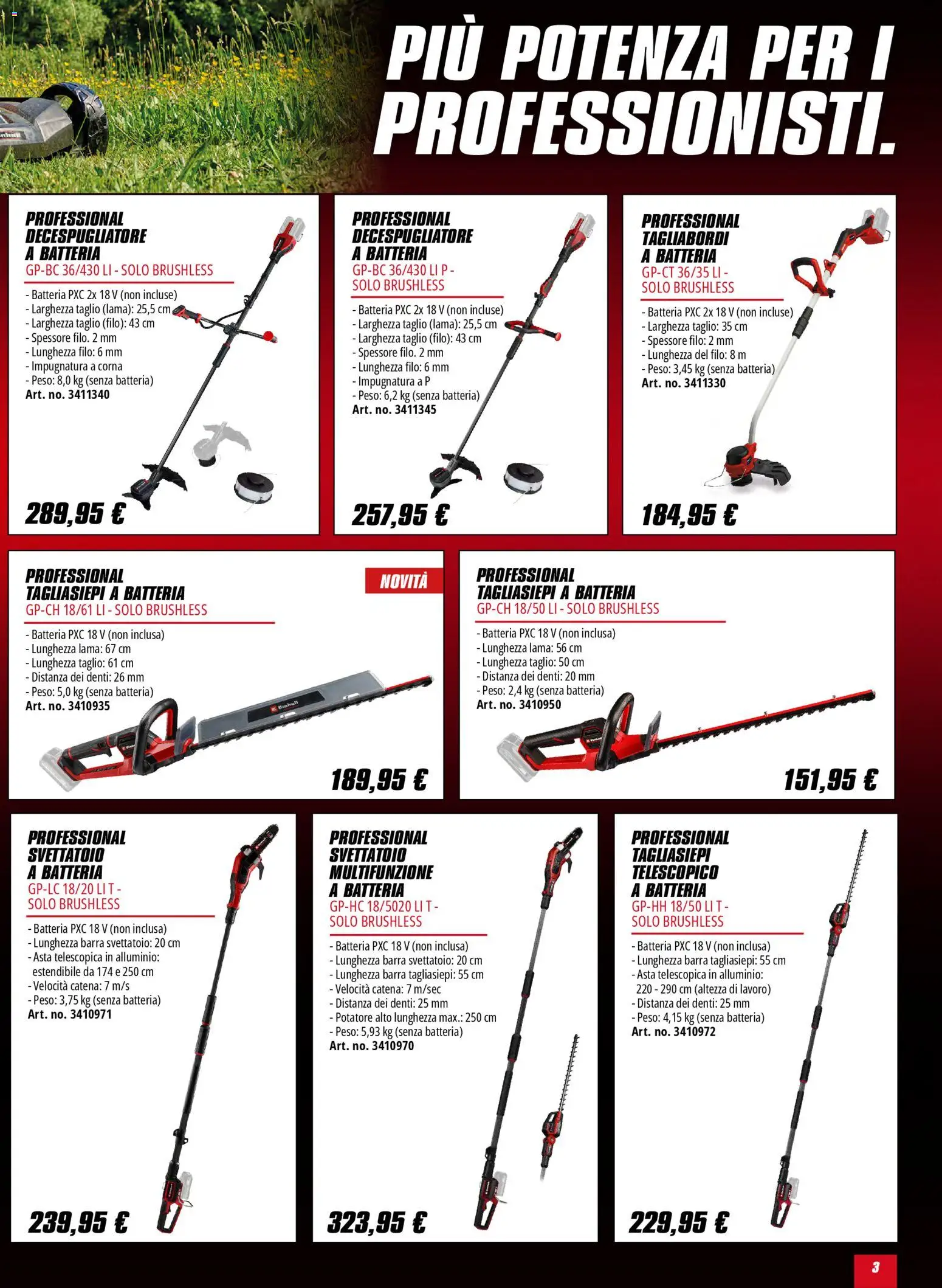 Volantino Einhell	 - pagina 3 - valido dal 02/02/2026