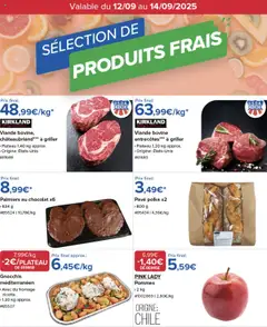 Aperçu Costco Catalogue: Sélection de produits frais valable à partir du 12/09/2025