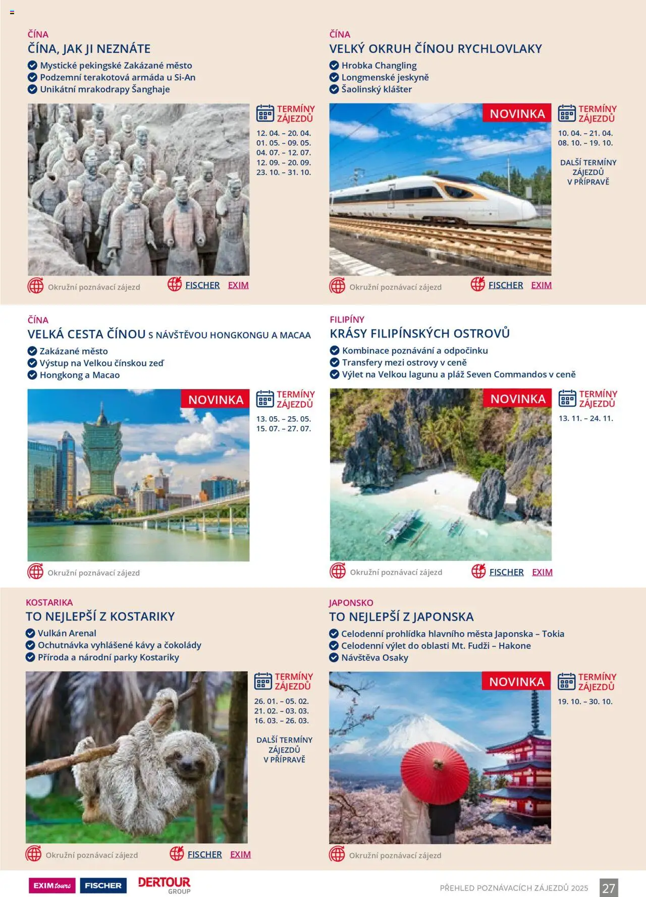 EXIM tours katalog - Poznávací zájezdy - strana 27- platný od 01.01.2025