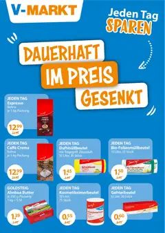 Vorschau V-Markt - Dauerniedrigpreissenkung gültig ab 13.11.2025