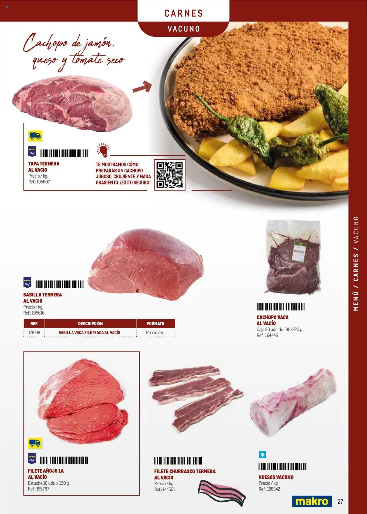 Makro - Menú y Barra Prat - Página de 27 - Válido desde 08/09/2025