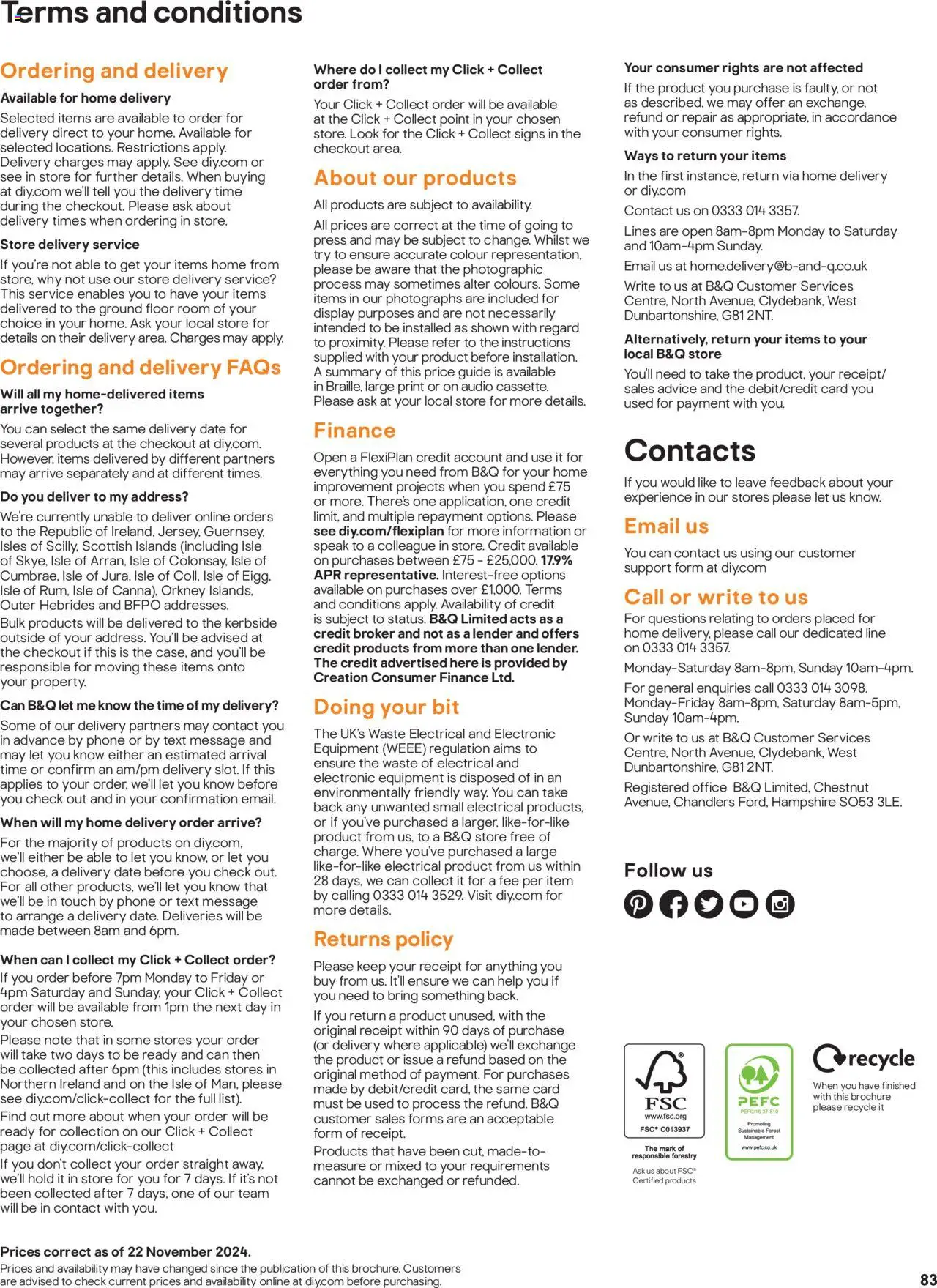 B&Q - Furniture & storage - page 83- valid from 01/07/2025