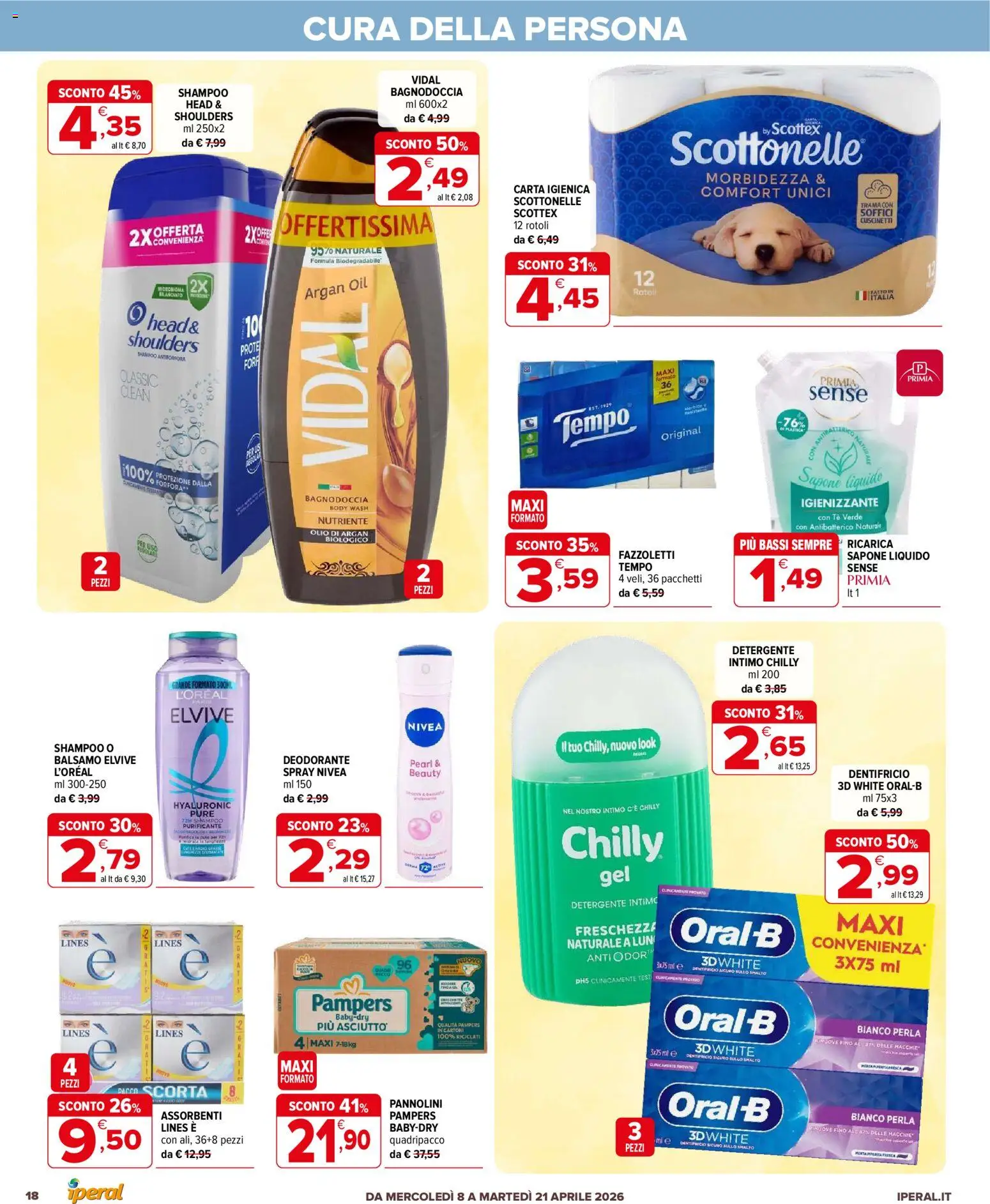 Iperal volantino - pagina 18 - valido dal 08/04/2026