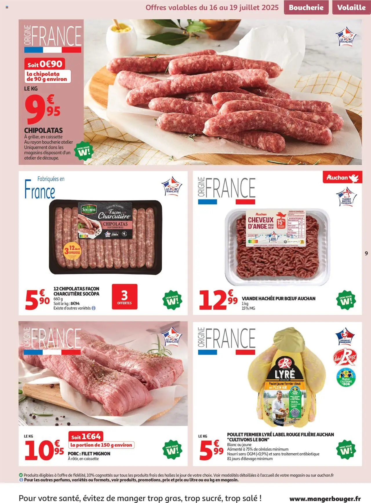 Auchan - C'est parti pour une année moins chère dans votre super - pagina 9- geldig vanaf 16/07/2025