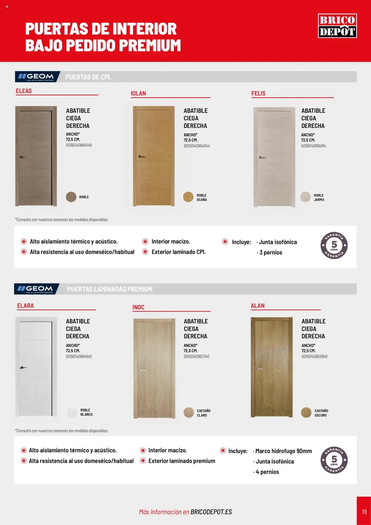 Brico Depôt Puertas y ventanas - Página de 19 - Válido desde 23/07/2025