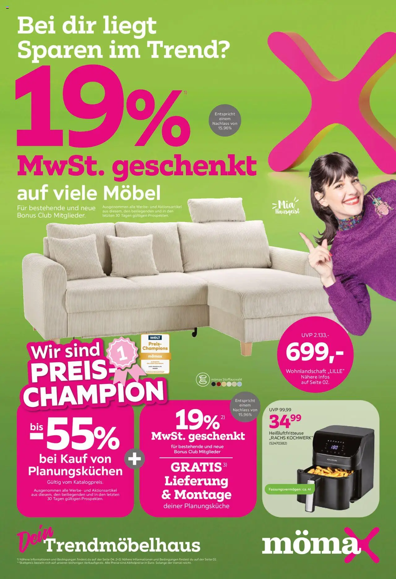 Mömax Prospekt 	 - Seite 1 - gültig ab 20.10.2025