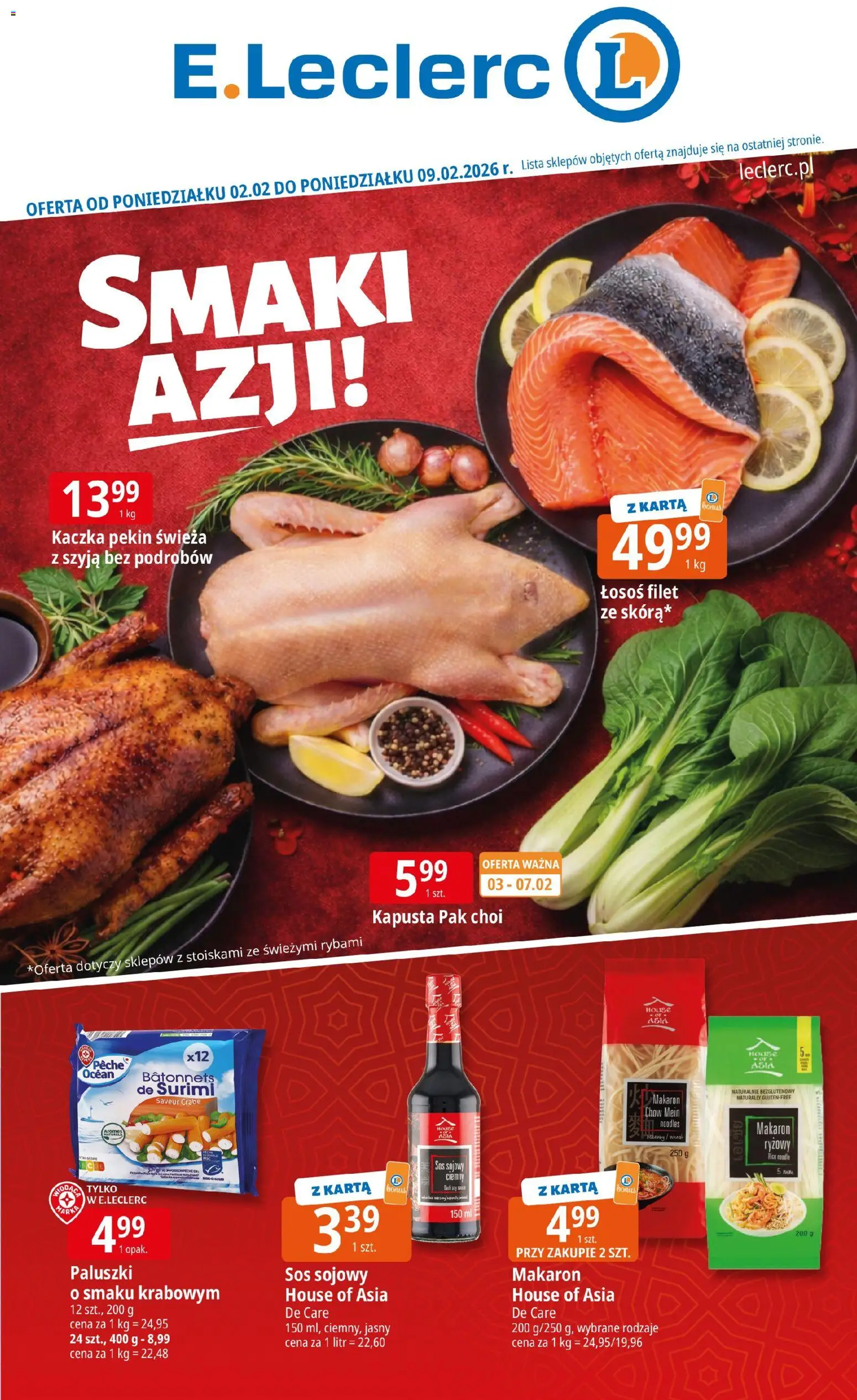 E.Leclerc Gazetka - strona 1- ważny od 02.02.2026