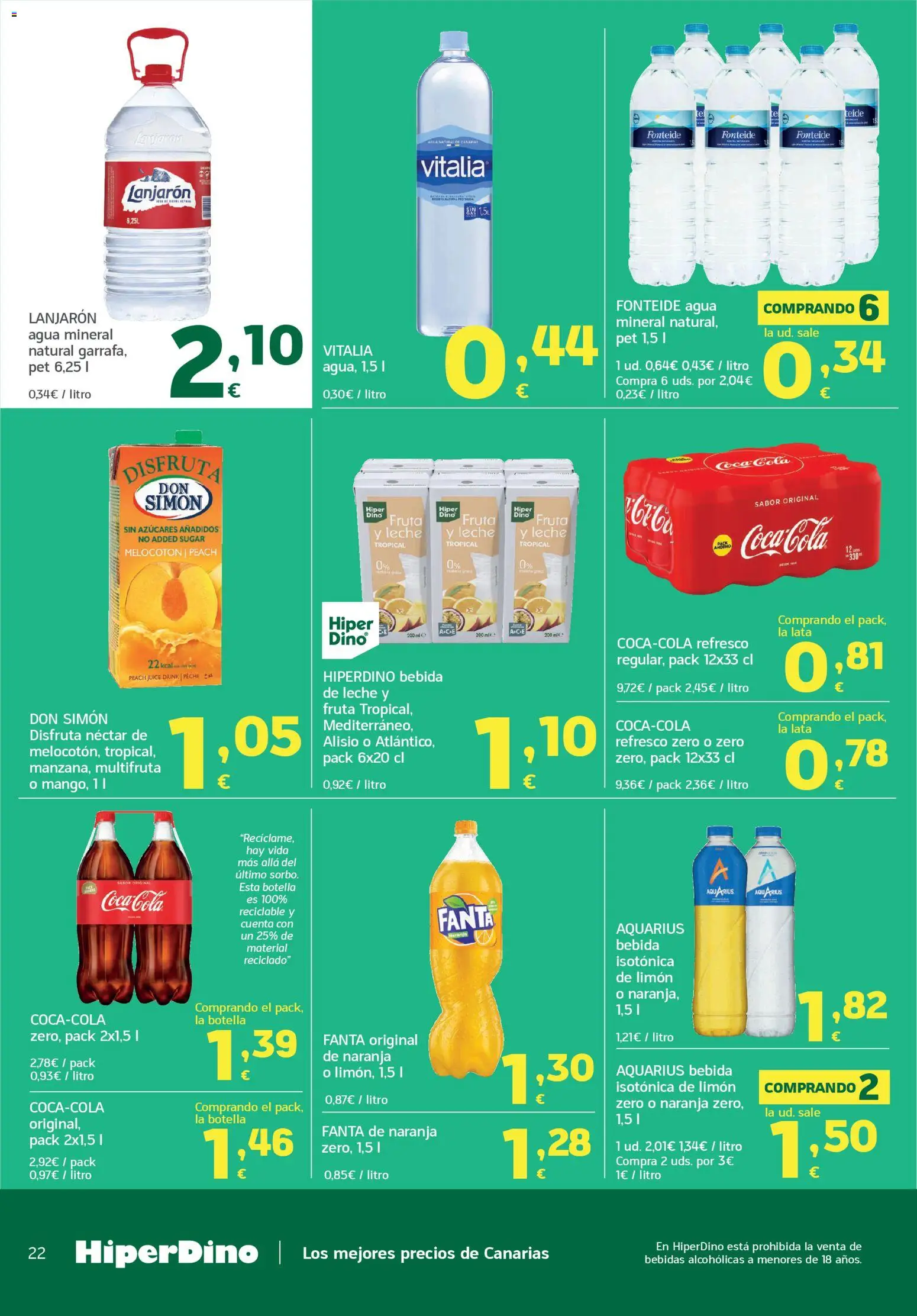 HiperDino folleto - Página de 22 - Válido desde 09/04/2026