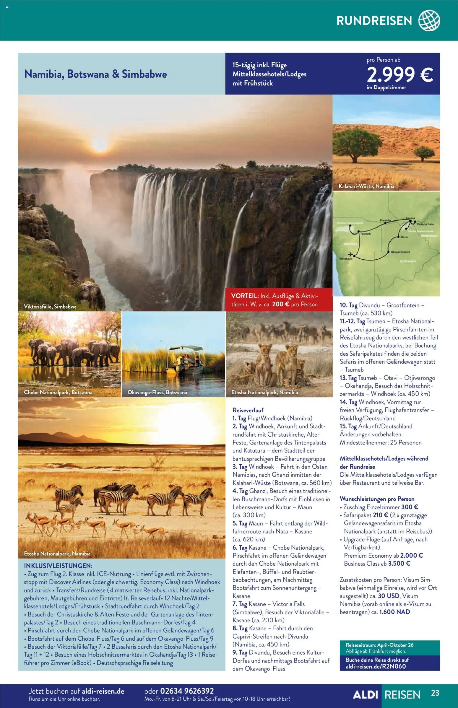 Aldi Reisen Prospekt 	 - Seite 23 - gültig ab 01.12.2025