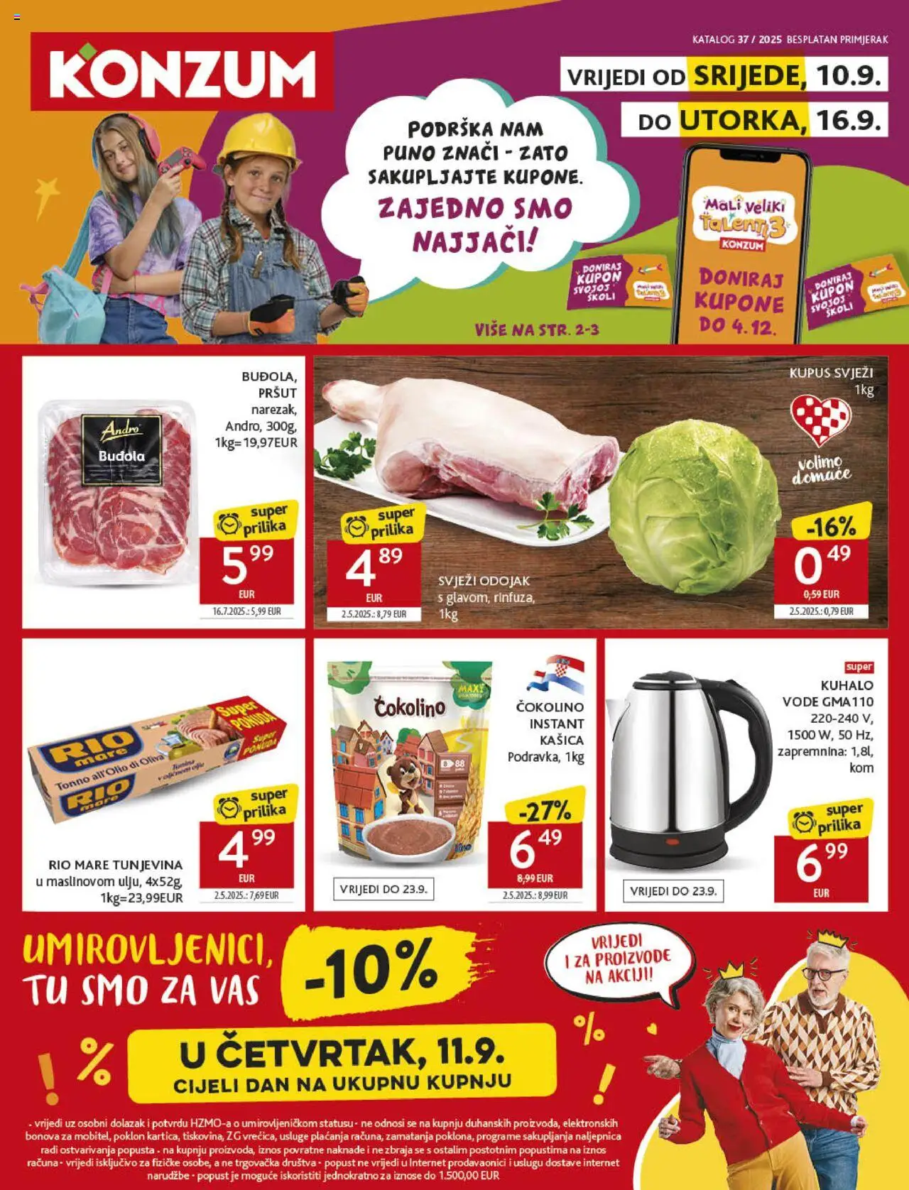 Katalog Konzum - stranica 1- važeći od 10.09.2025