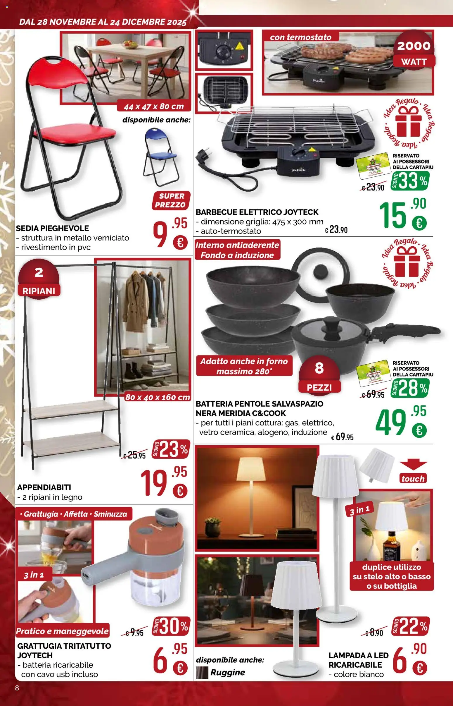 Volantino La Prealpina	 - pagina 8 - valido dal 28/11/2025