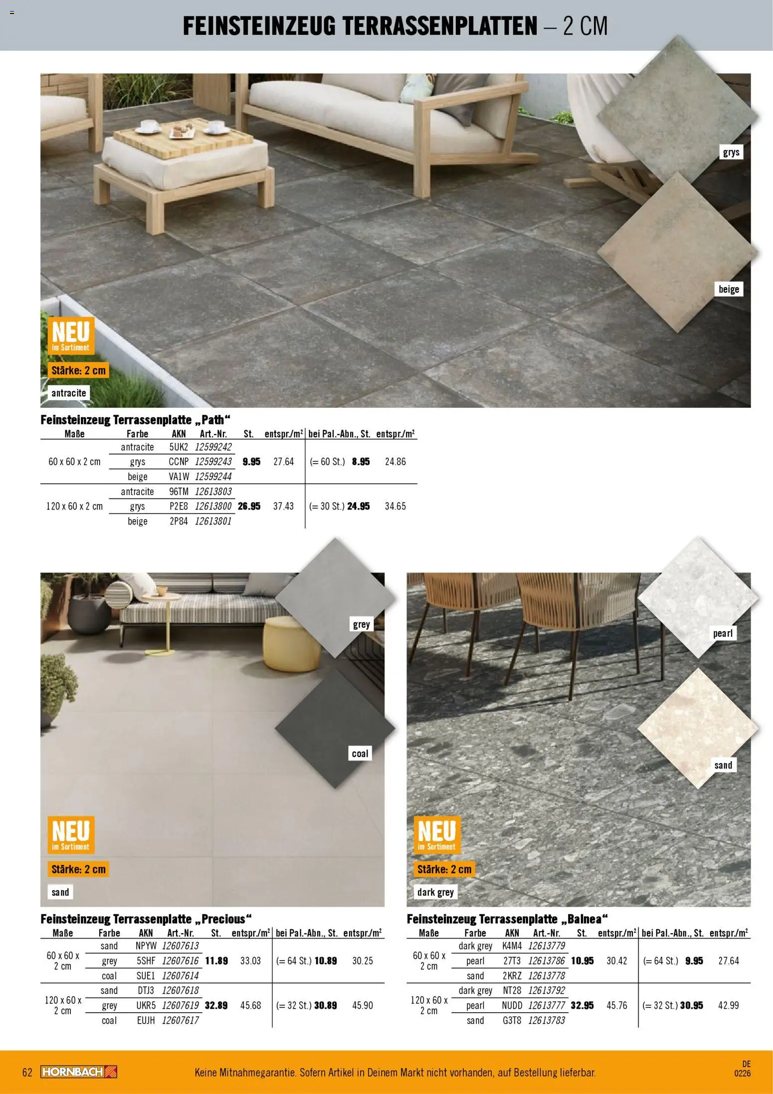 Hornbach Garten- & Terrassengestaltung - Seite 62 - gültig ab 12.02.2026