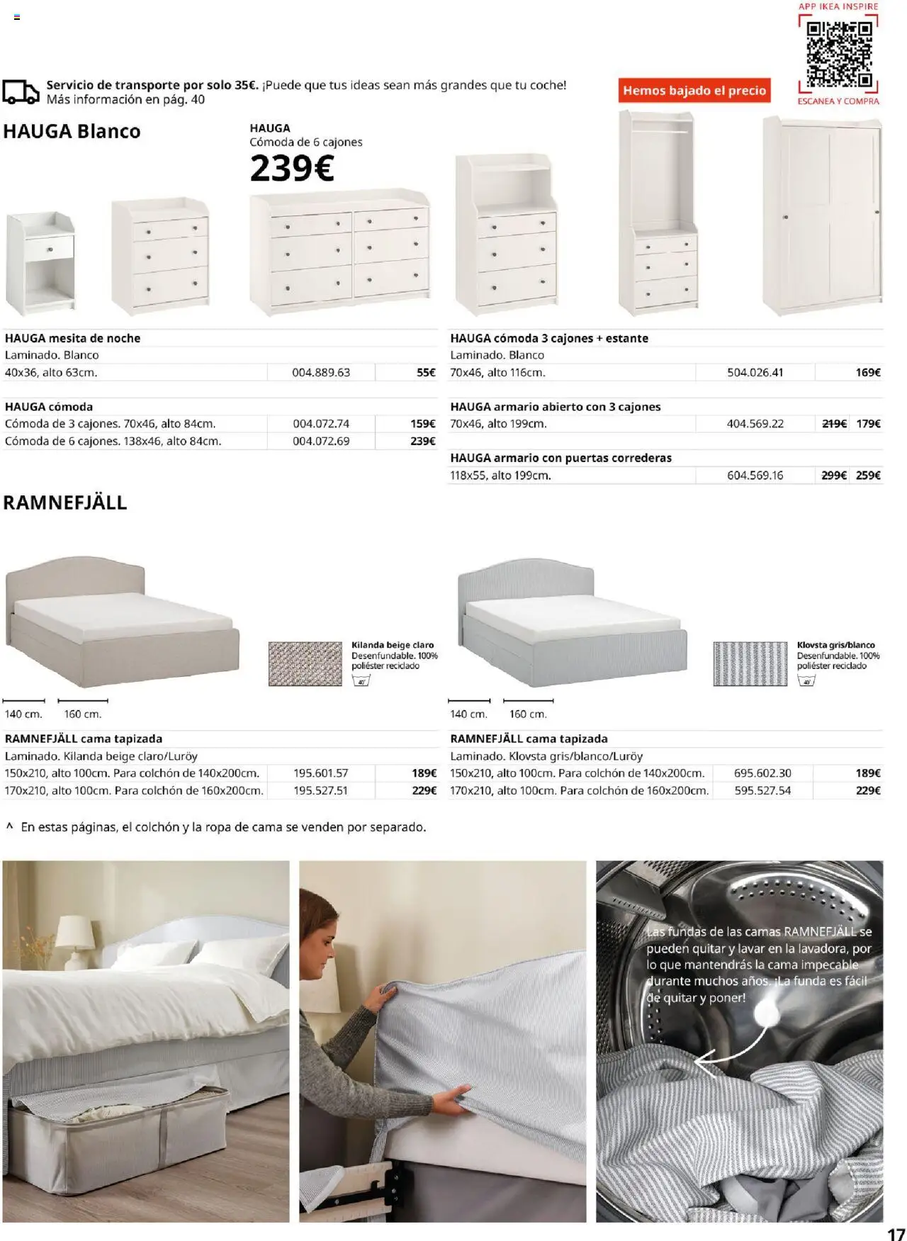 Catálogo IKEA Muebles para el dormitorio - Página de 17 - Válido desde 04/02/2025