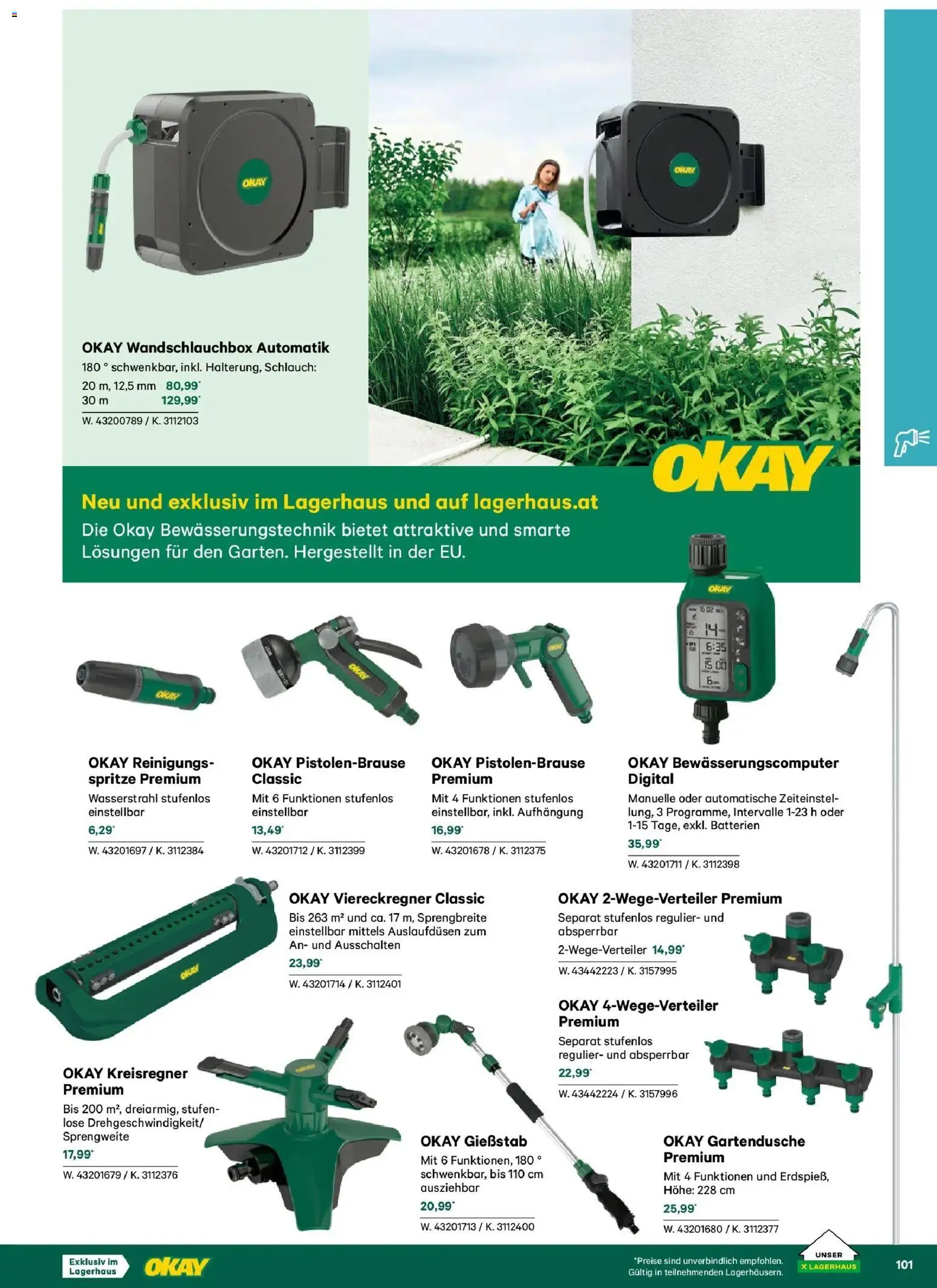 Lagerhaus Garten & Freizeit Katalog 2026 - Wien, Innsbruck - page 101- valid from 01.03.2026