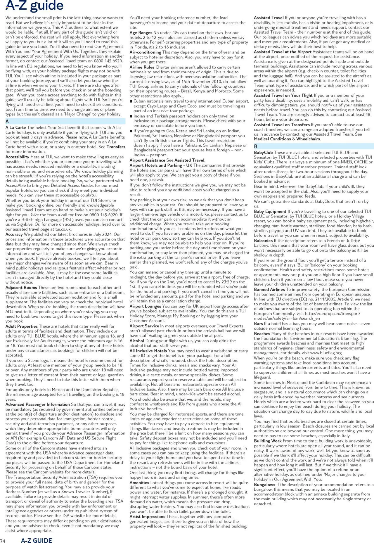 TUI - Lapland - page 74- valid from 01/12/2024
