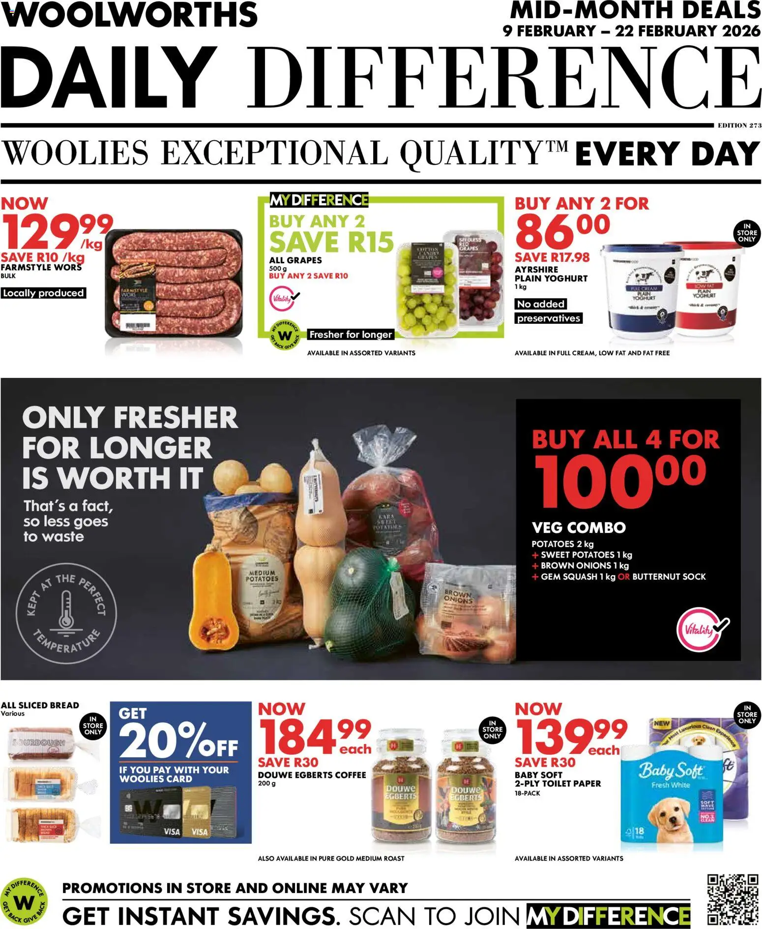 Woolworths Specials - page 1- valid from 09/02/2026