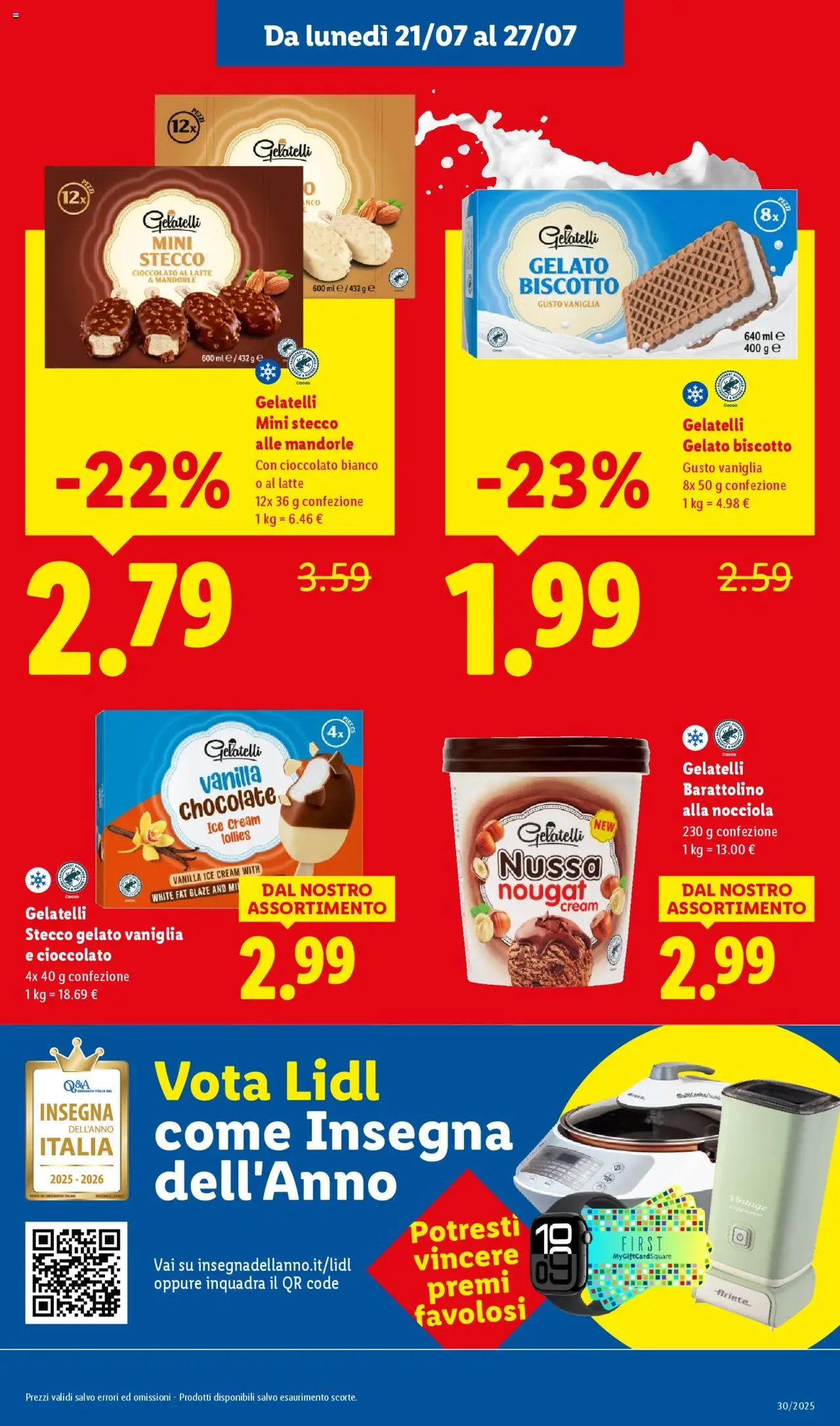 Volantino Lidl	 - pagina 15 - valido dal 21/07/2025