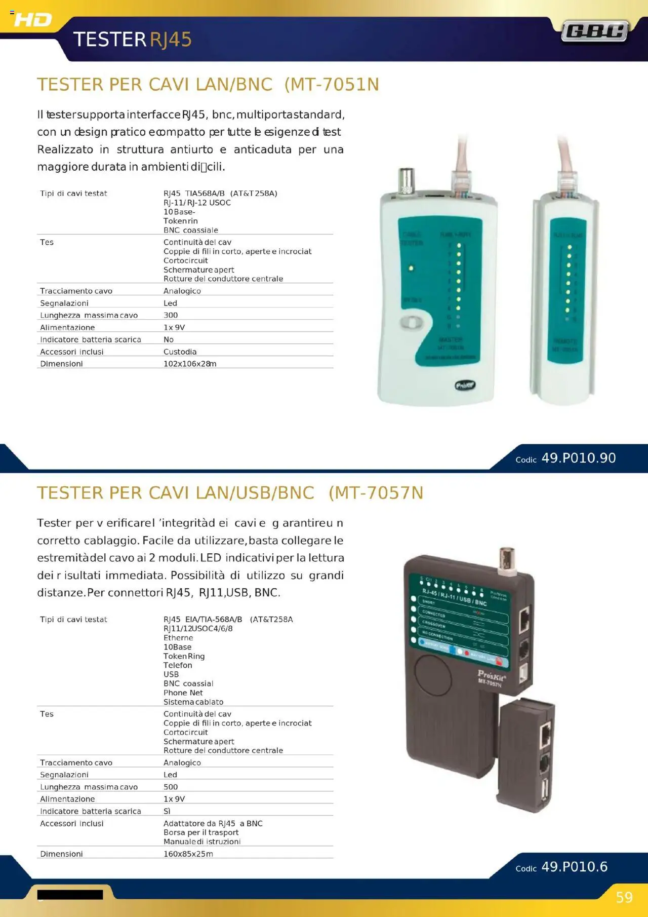 GBC Audio Video catalogo - pagina 59 - valido dal 16/10/2025