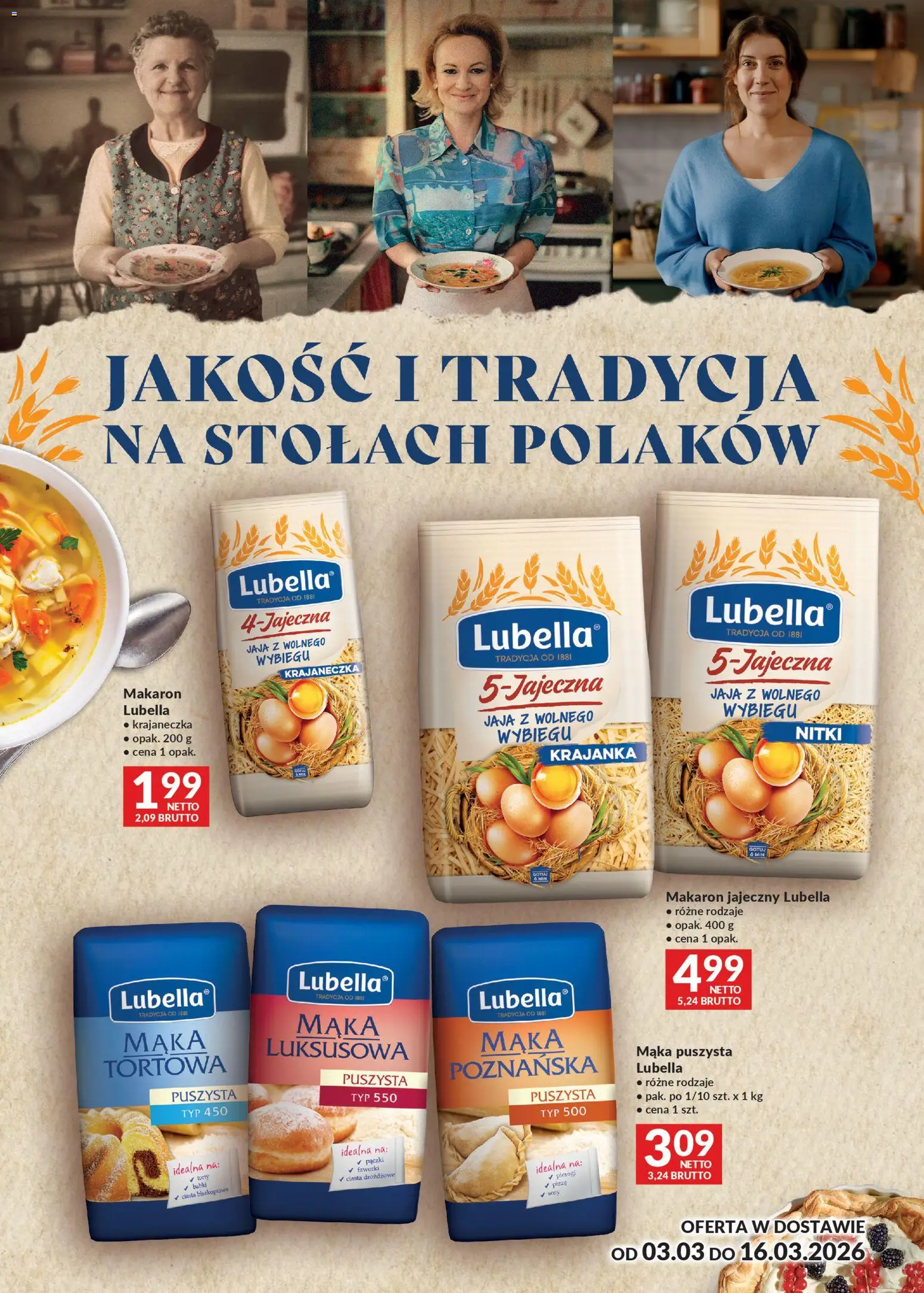 Makro gazetka - Lubella - strona 1- ważny od 03.03.2026