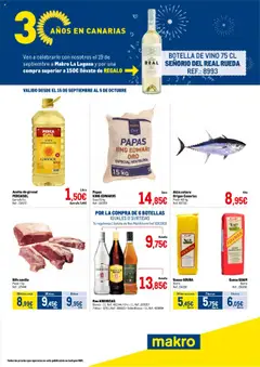 Vista previa del folleto Makro - Especial 30 aňos La Laguna válido desde 15/09/2025