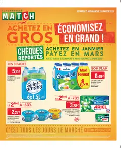 Aperçu Match Supermarché catalogue valable à partir du 13/01/2026