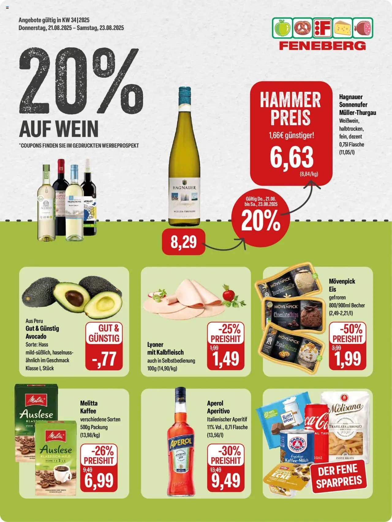 Feneberg Angebote - Seite 1 - gültig ab 21.08.2025