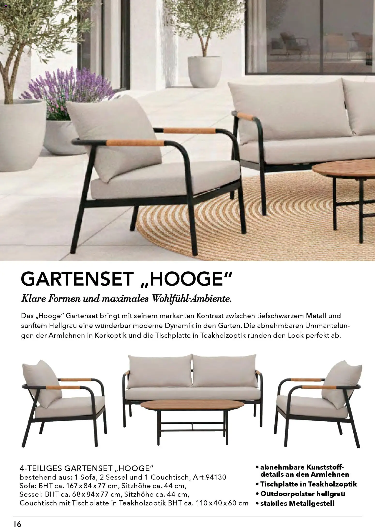 Rahaus Prospekt Gartenmöbel	 - Seite 16 - gültig ab 26.02.2026