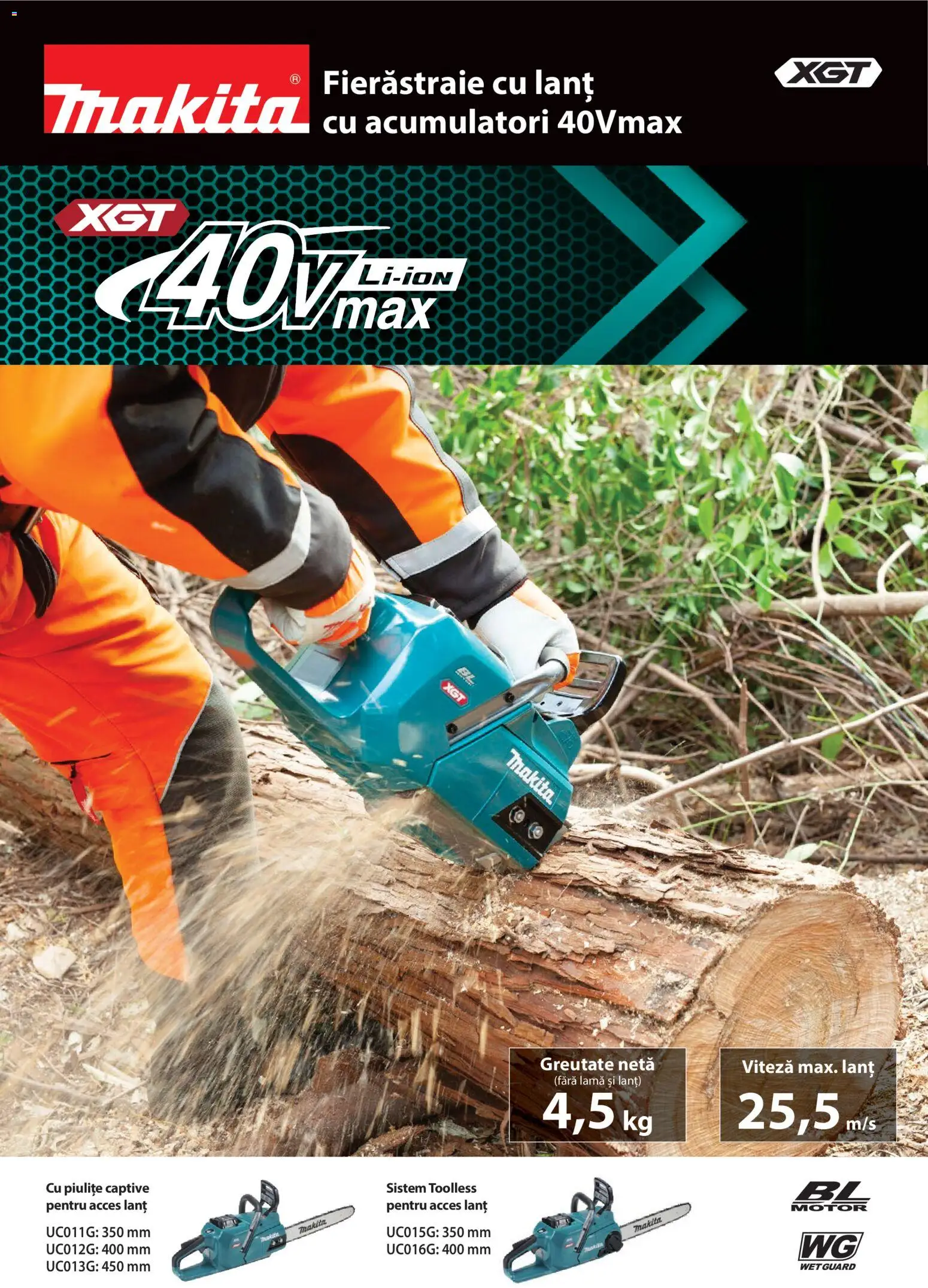 Makita catalog - Fierăstraie cu lanț - pagina 1- valabil de la 06.02.2026