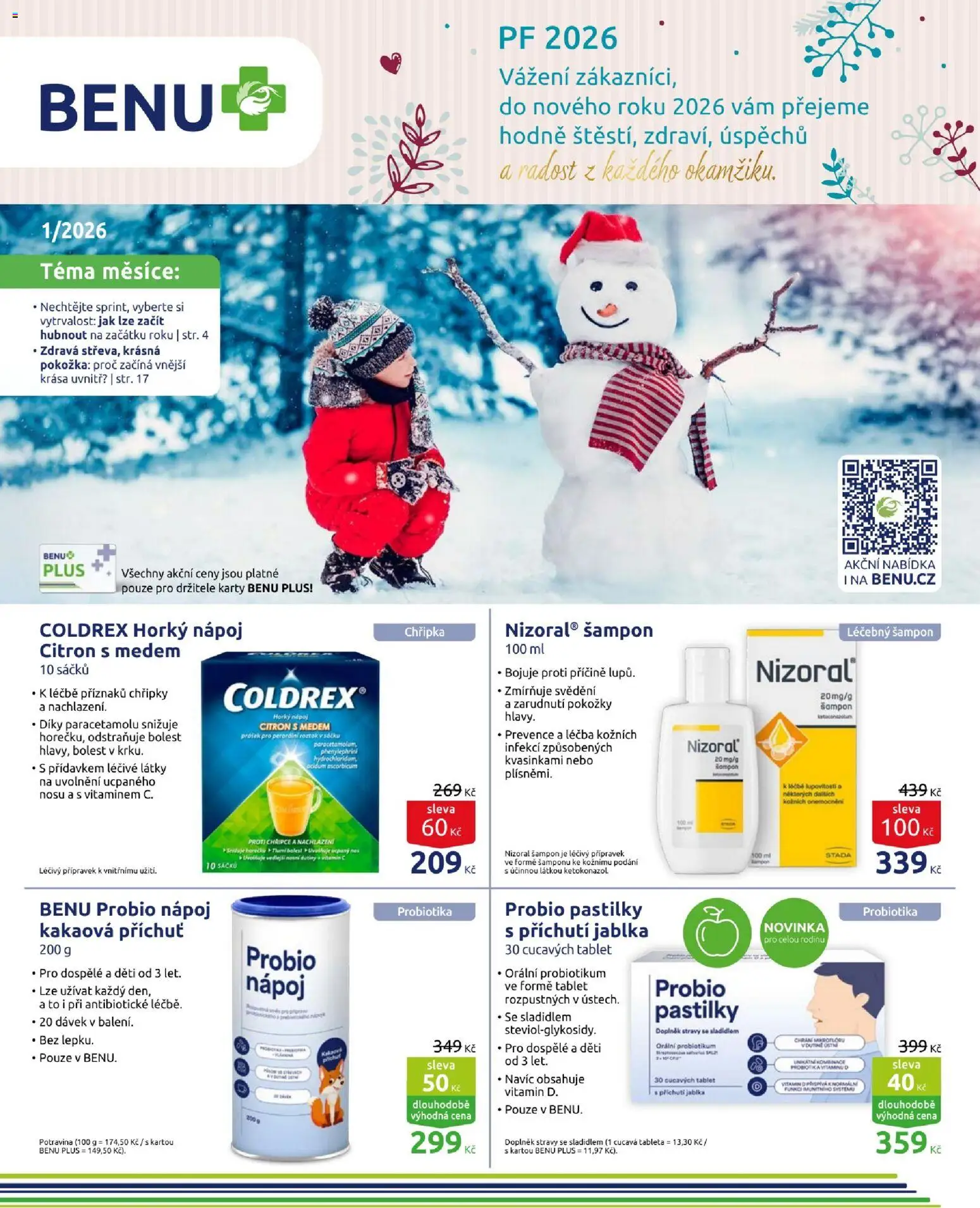 Benu leták - strana 1- platný od 01.01.2026