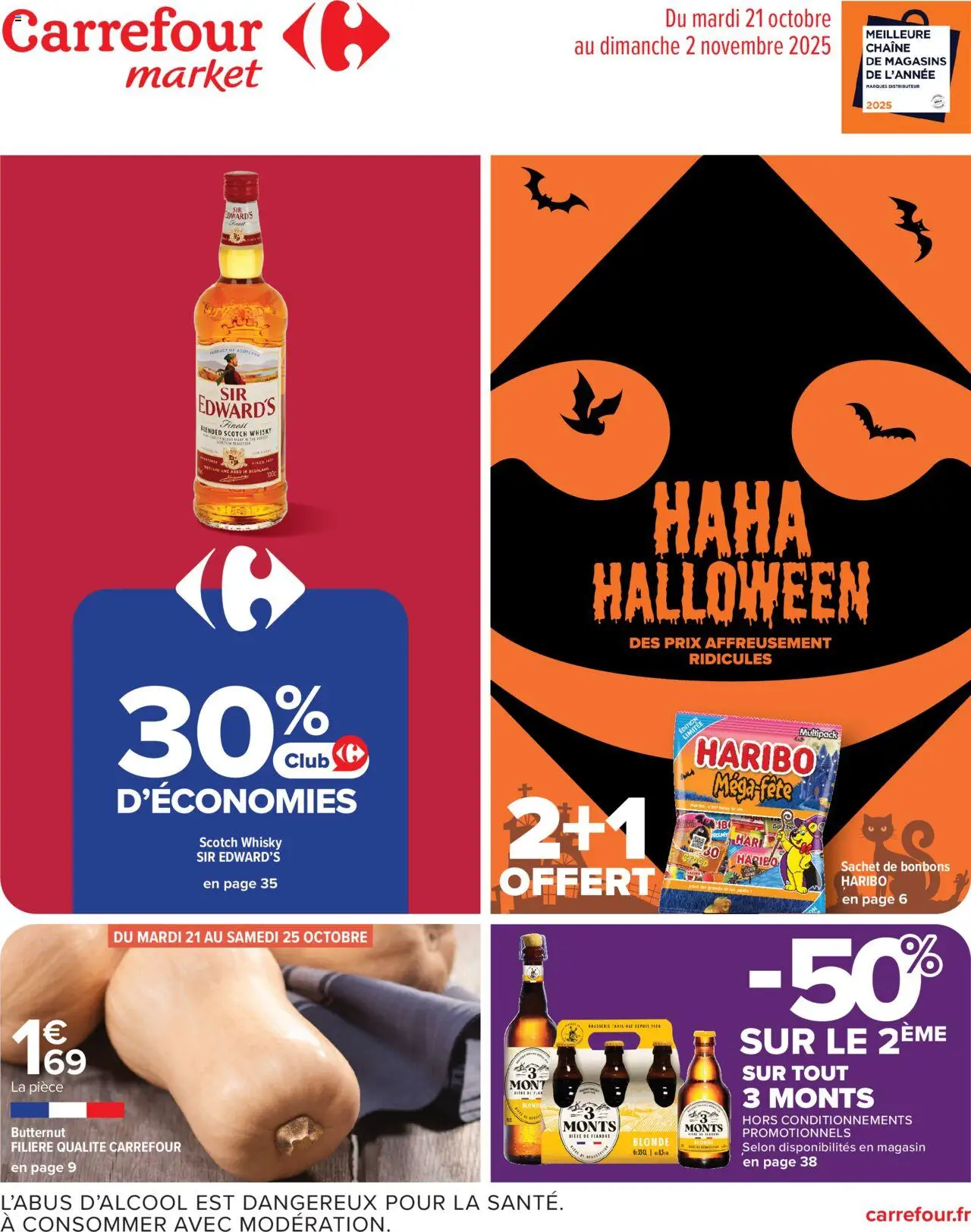 Carrefour Market catalogue semaine 43 - page 1 - valable à partir du 21/10/2025