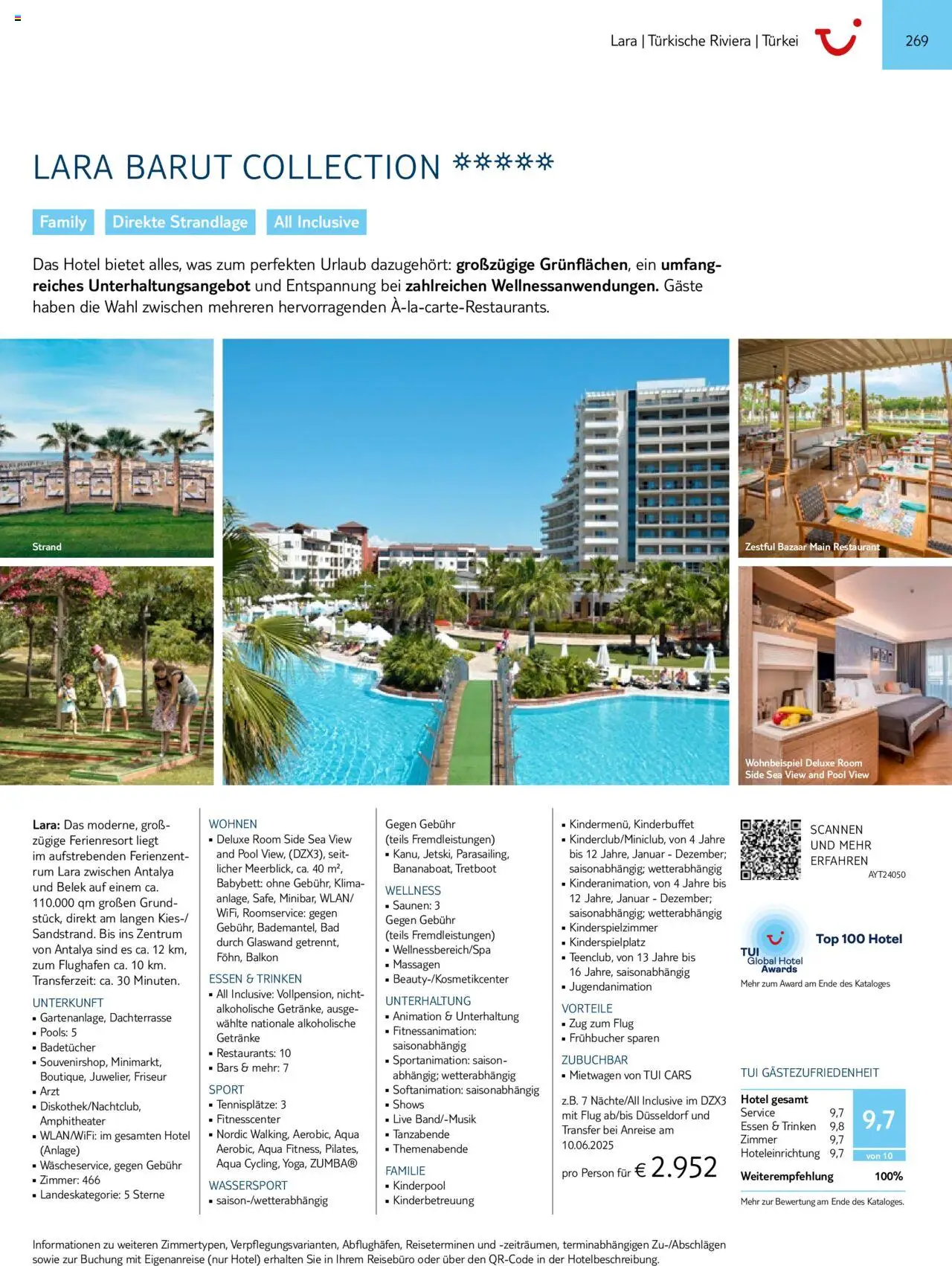 TUI  Südeuropa & Nordafrika 2025/26 - Seite 269 - gültig ab 01.01.2025
