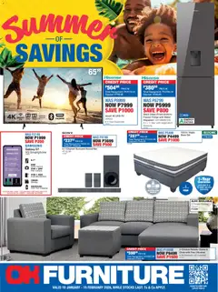 Preview OK Furniture - Botswana Specials valid from 19/01/2026