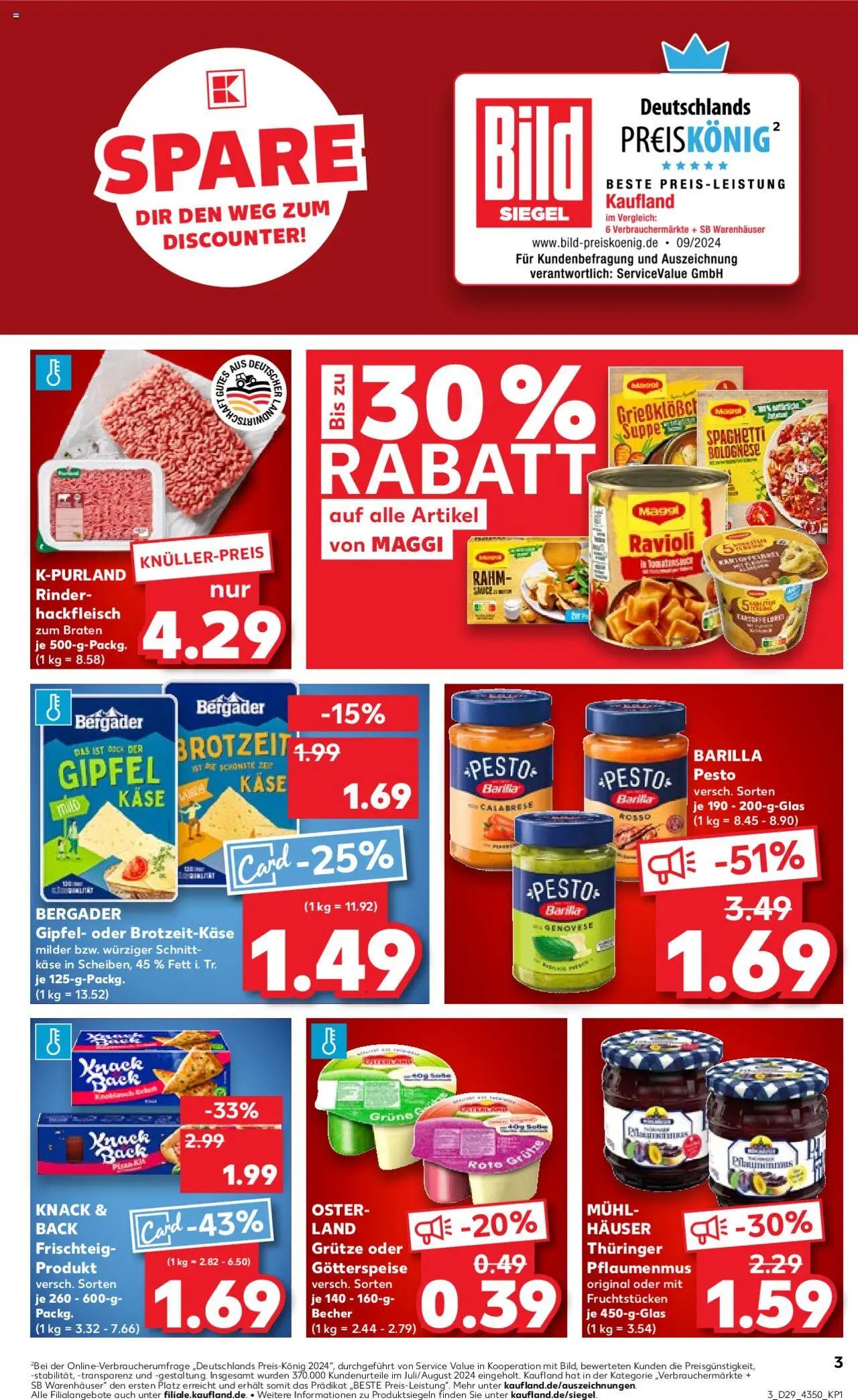 Kaufland Prospekt 	 - Seite 3 - gültig ab 17.07.2025