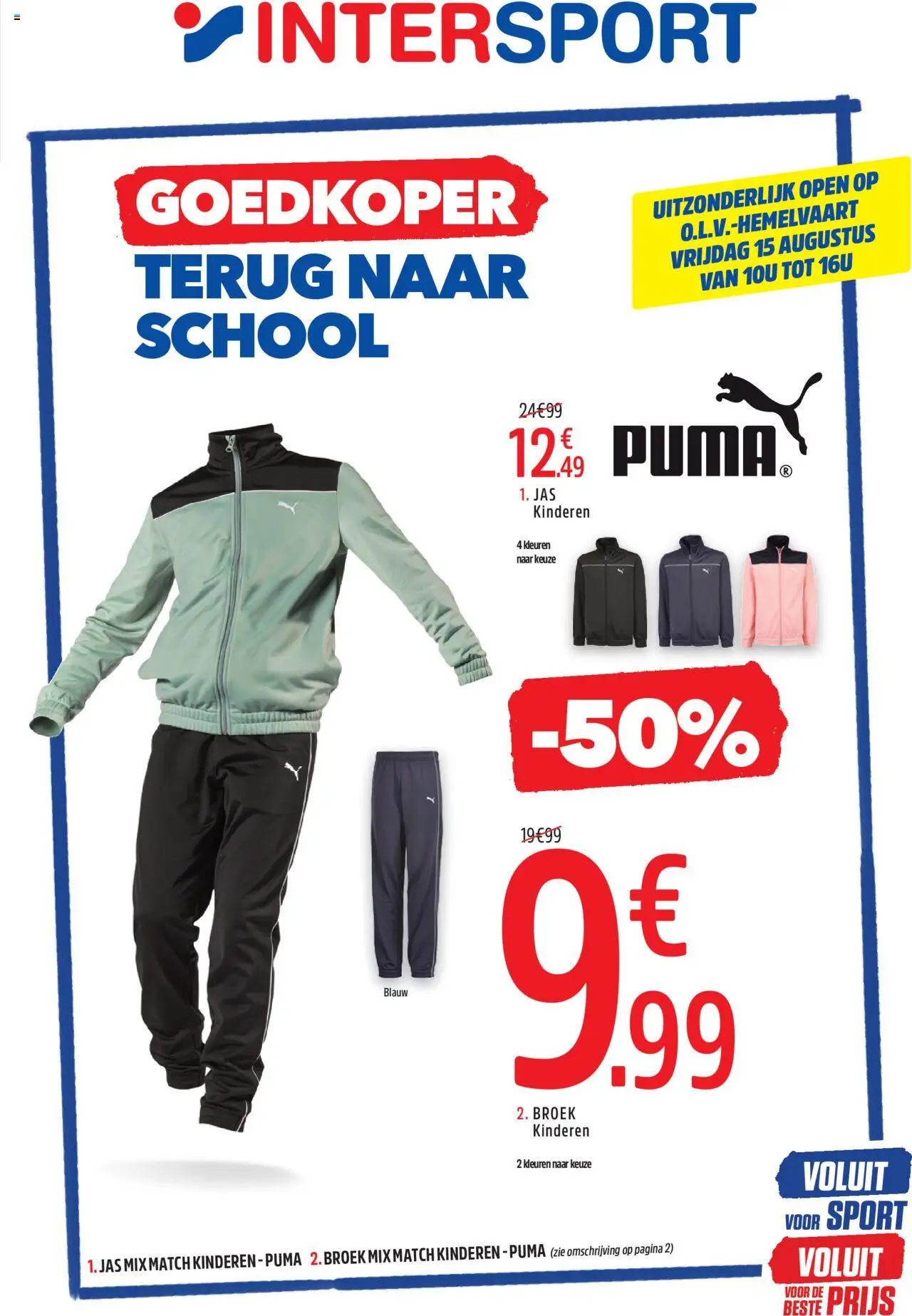 Intersport folder Herent - pagina 1- geldig vanaf 04/08/2025