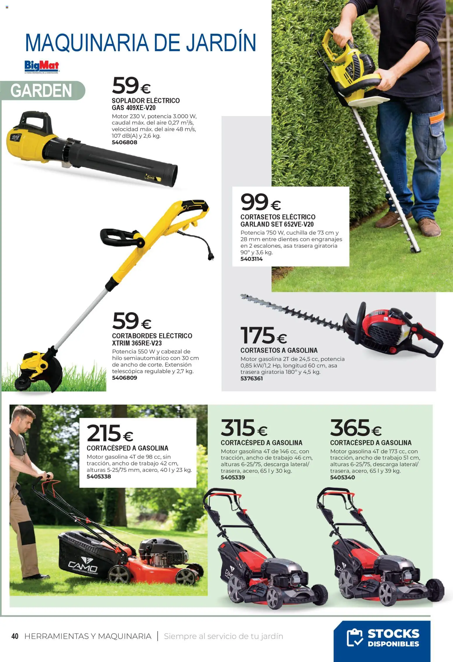 BigMat - Jardin y Piscinas 2026 - Página de 40 - Válido desde 23/03/2026