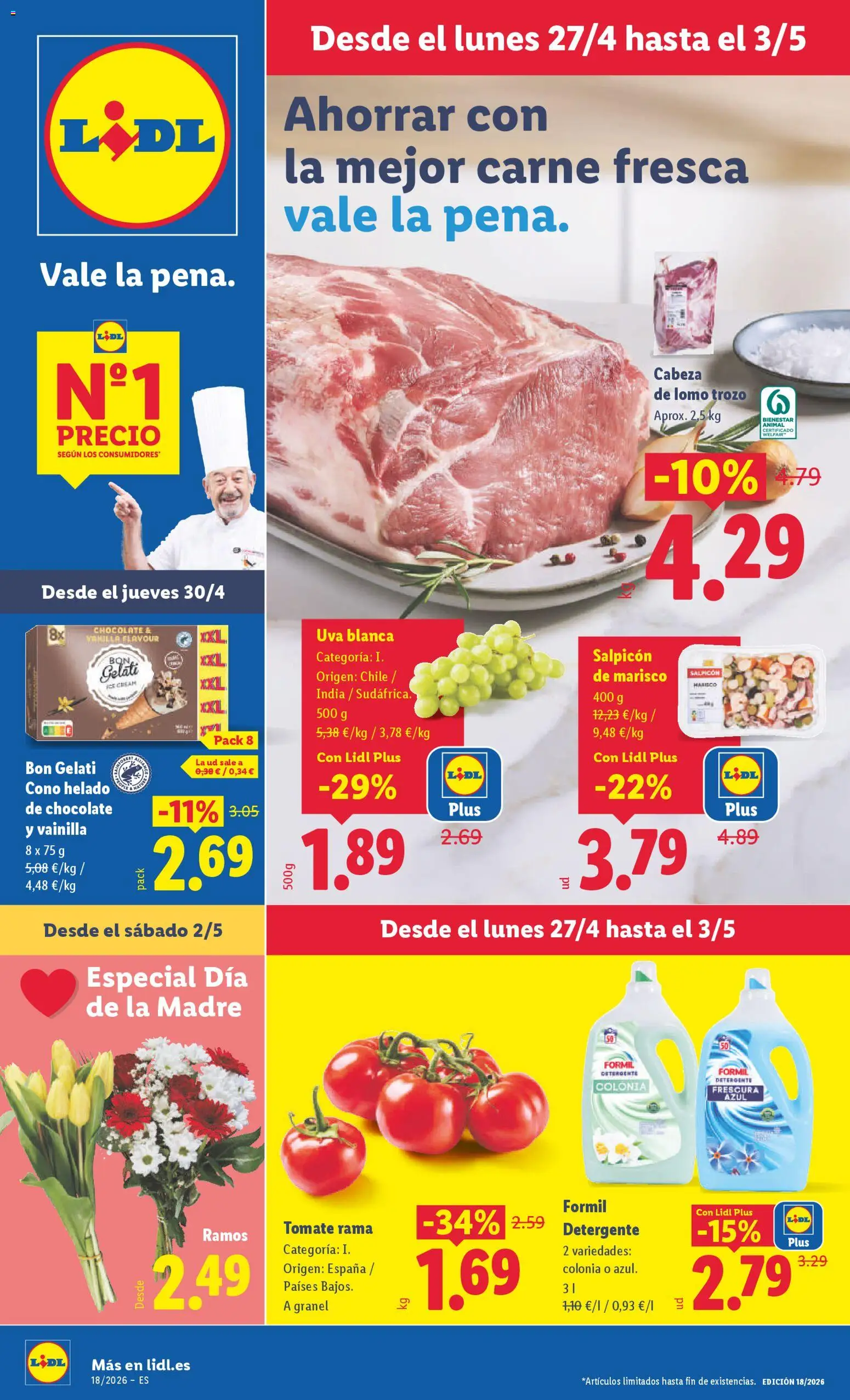 Lidl folleto - Página de 1 - Válido desde 27/04/2026