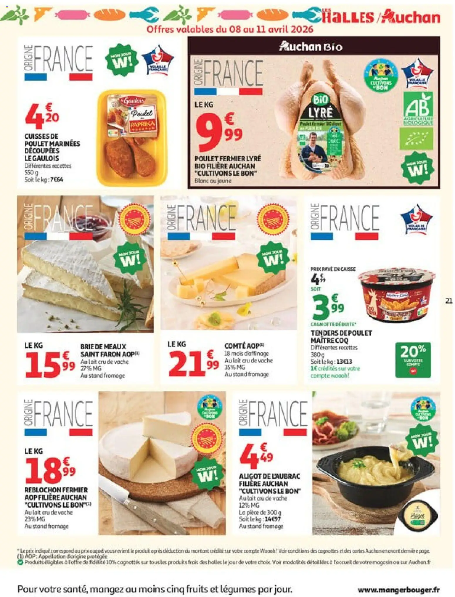 Auchan folder / publicité - page 23- valid from 08/04/2026