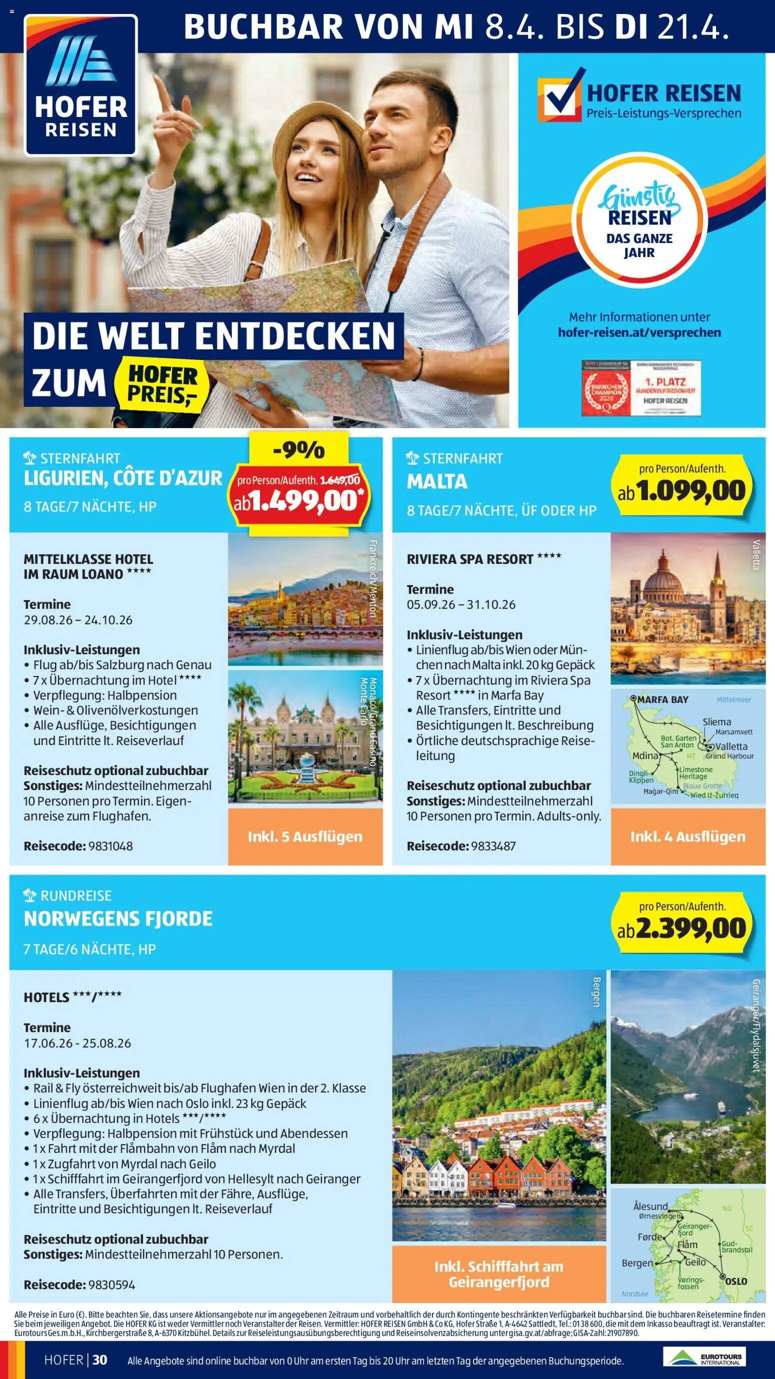 Hofer Flugblatt - page 34- valid from 08.04.2026