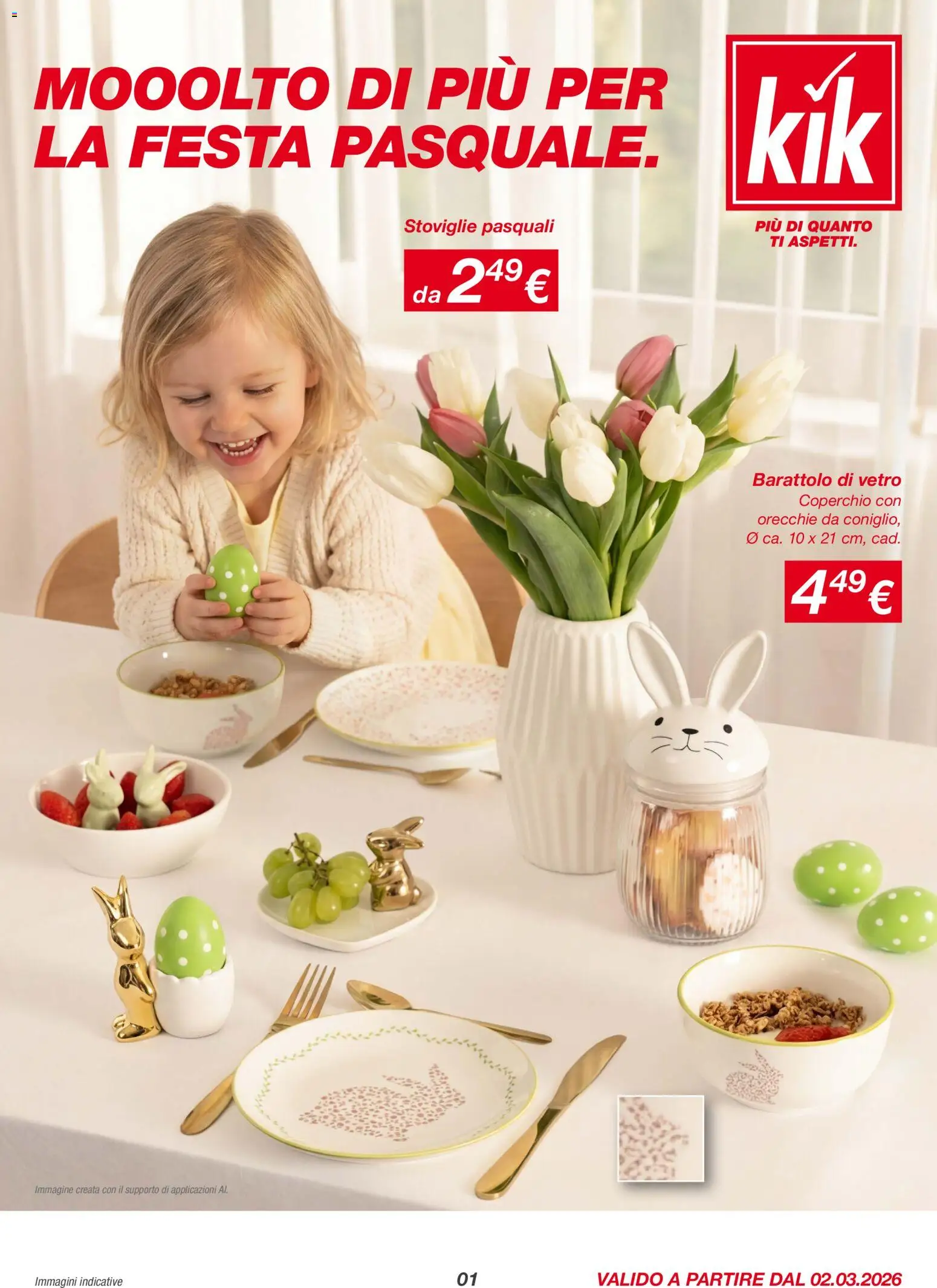 KiK volantino - pagina 1 - valido dal 02/03/2026