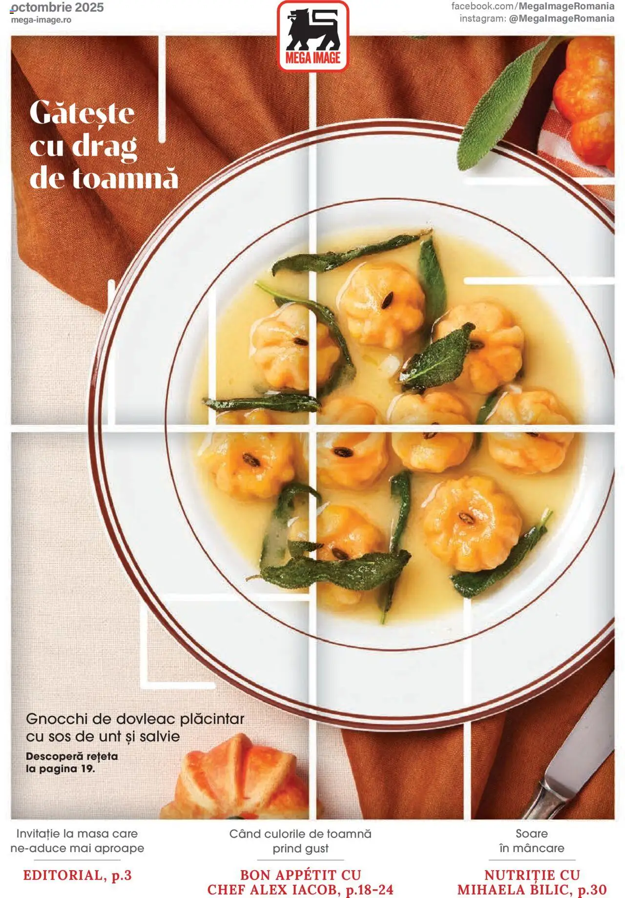 Mega Image catalog - Octombrie - pagina 1- valabil de la 02.10.2025