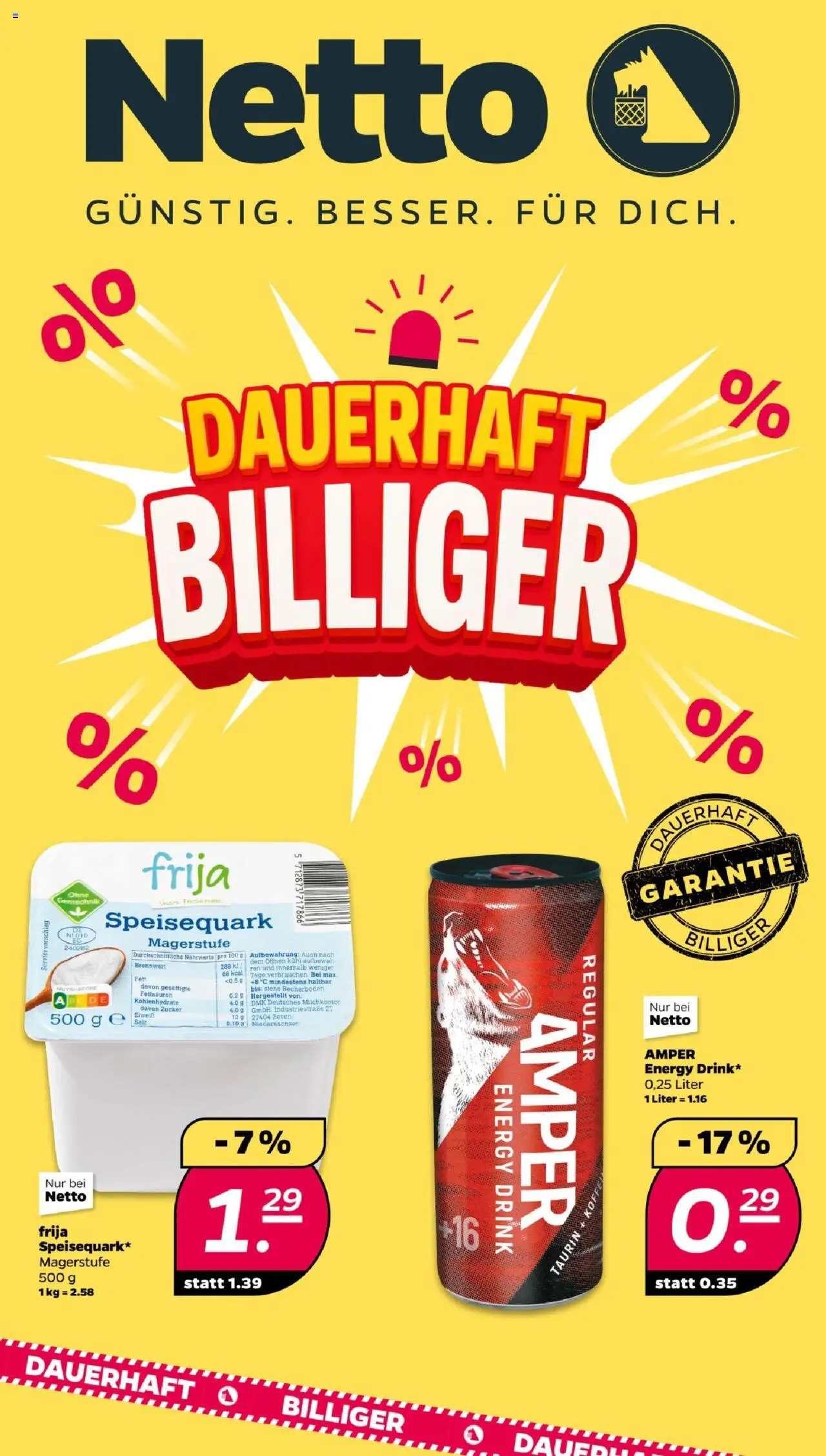 Netto Dauerhaft billiger - Seite 1 - gültig ab 06.06.2025