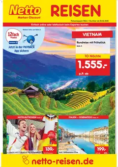 Vorschau Netto Reisen Prospekt 	 gültig ab 26.02.2026