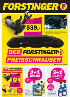 Vorschau Forstinger Flugblatt gültig ab 21.01.2026